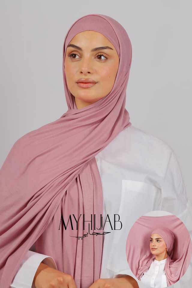Lycra Bonnet Jasmine - Rose Nude