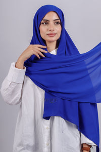 Crepe Bonnet Fermé - Blue roi