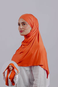 Lycra Tie Back - Orange