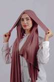 Lycra Tie Back - Blush pink
