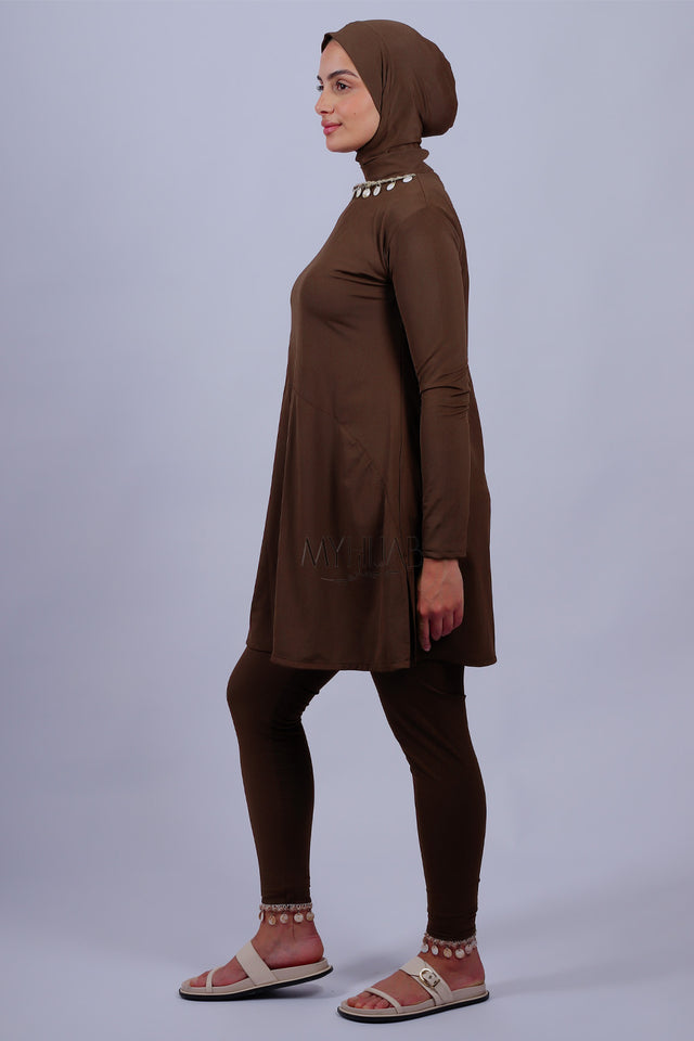 Burkini Layan - Marron