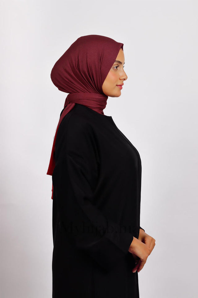 Lycra Coton - Bordeaux