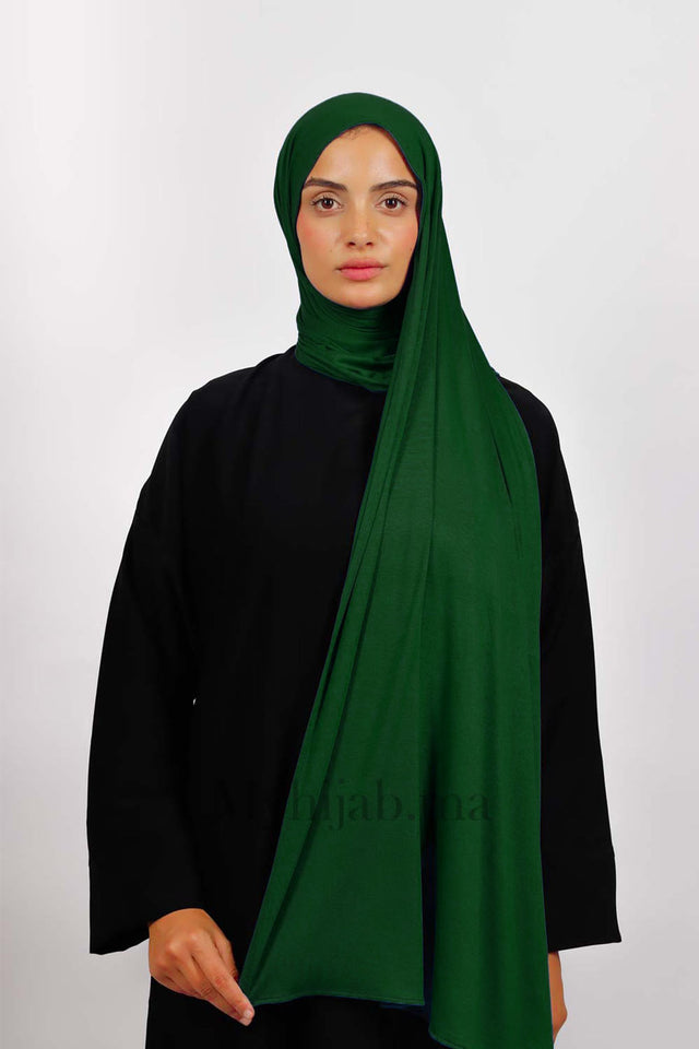 Lycra Coton - Vert roi foncé