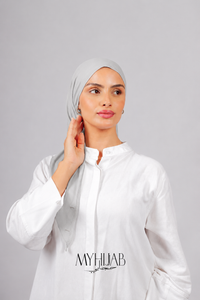 Foular Lycra - Gris clair
