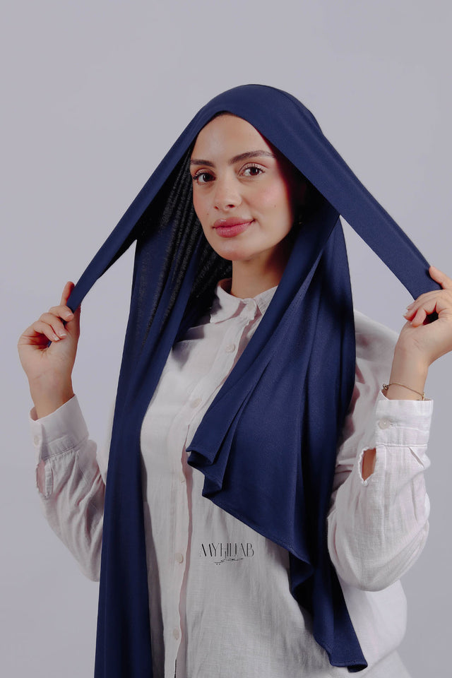 Lycra Tie Back - Bleu marine