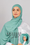 Lycra Bonnet Jasmine - Turquoise clair