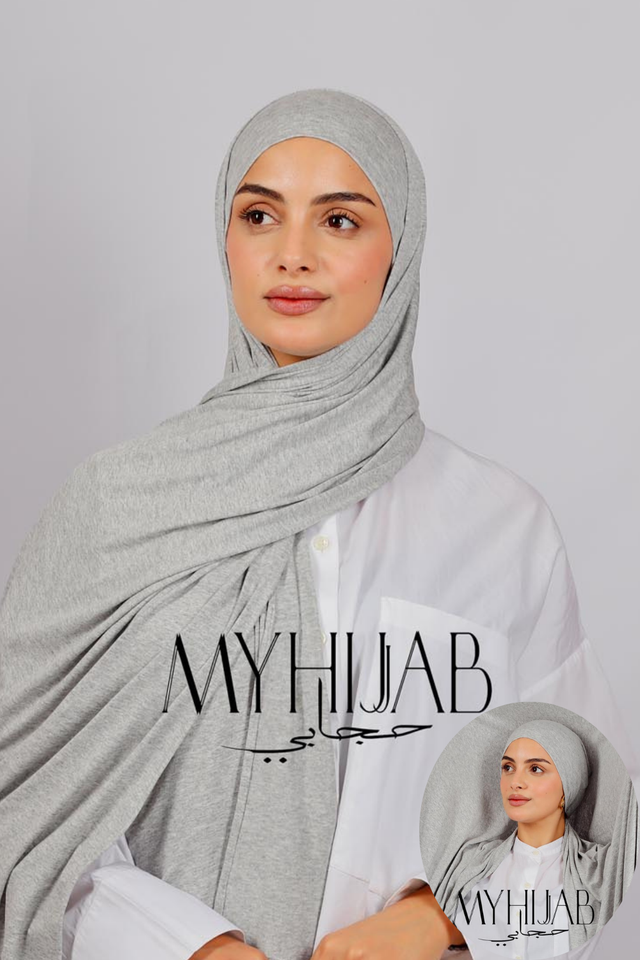 Lycra Bonnet Jasmine -  Gris chine
