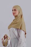 Lycra Tie Back - Beige sable