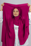 Crepe  Bonnet Ninja - Fushia Fonce