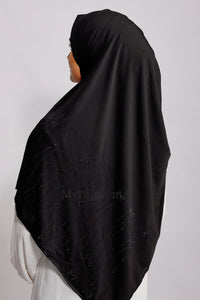 Jersey premium strass - Noir
