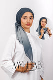 Foulard Lycra Dégradé -Gris fonce
