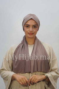 Dubai hijab - Marron pink