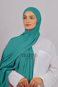 Lycra Bonnet Jasmine - Turquoise