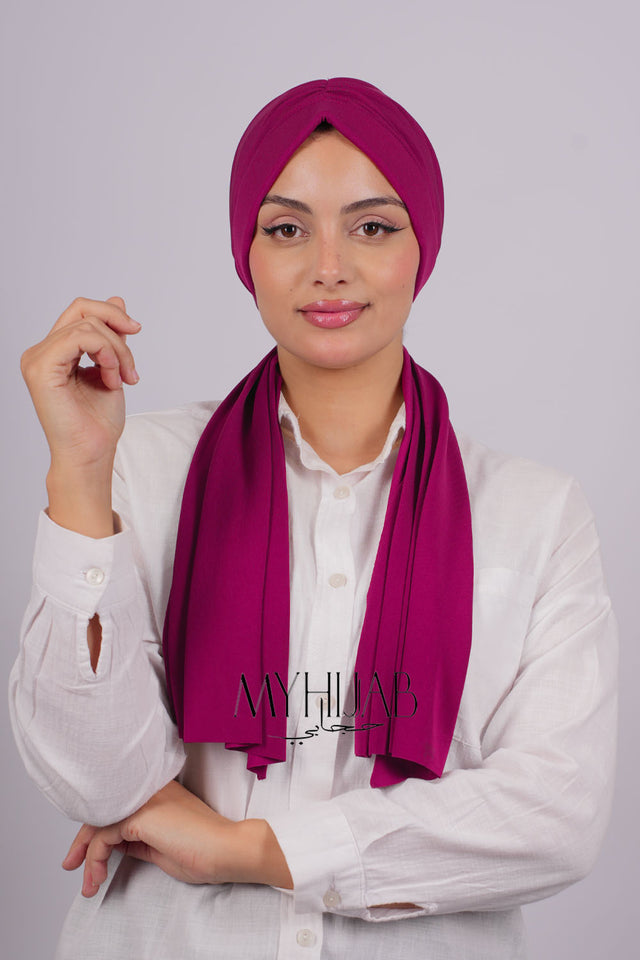 Turban Dubai - Rose Indien