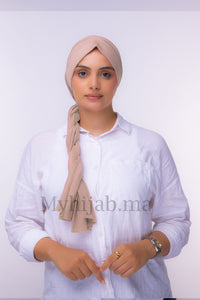 Dubai hijab - Beige pink