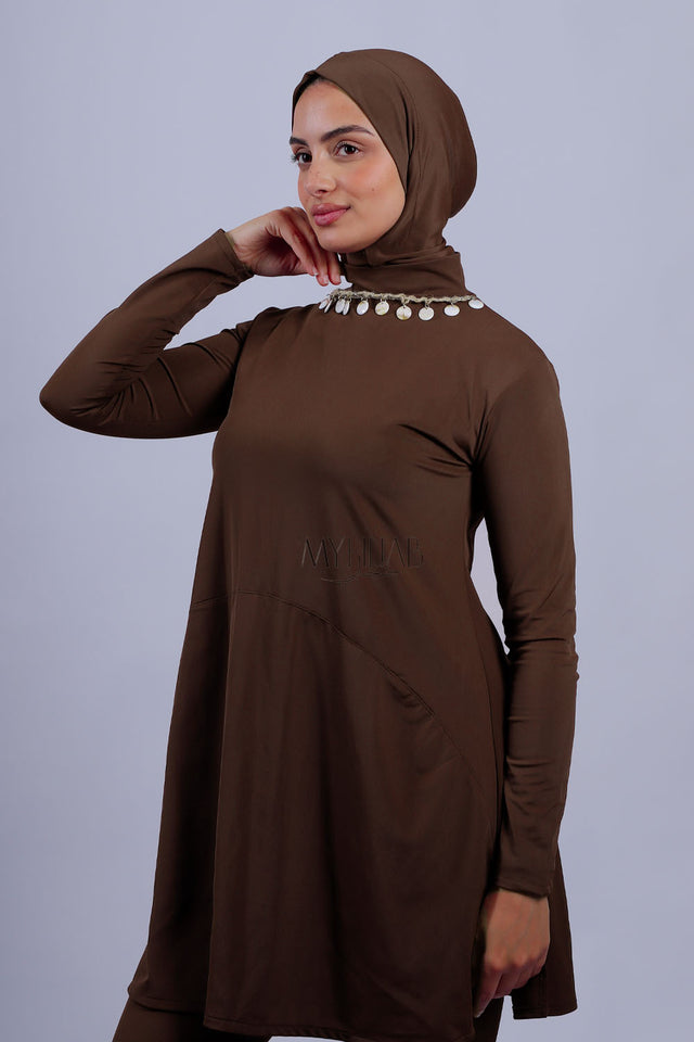 Burkini Layan - Marron