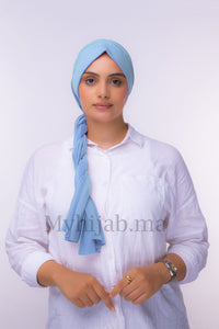 Dubai hijab -  Blue ciel