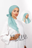 Foulard Lycra Dégradé - Tourquois clair