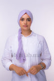 Dubai hijab - Mauve clair