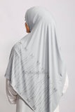Jersey premium strass - Gris clair