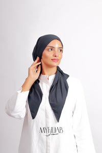 Turban Miral – Gris foncé