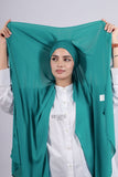 Crepe Bonnet Fermé - Turquoise clair