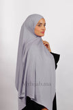 Lycra Coton - Gris lila