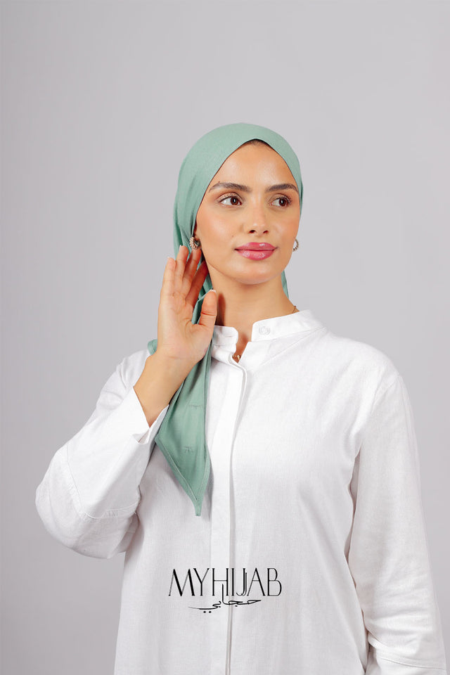 Foular Lycra - Turquoise clair