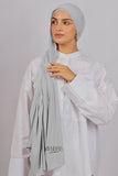 Lycra Bonnet Jasmine - Gris perle