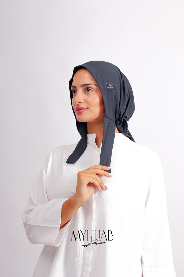 Turban Miral – Gris foncé