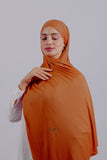 Lycra Tie Back - Orange brule
