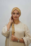 Dubai hijab - Beige foncé