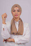 Turban Dubai - Beige Pink Foncè