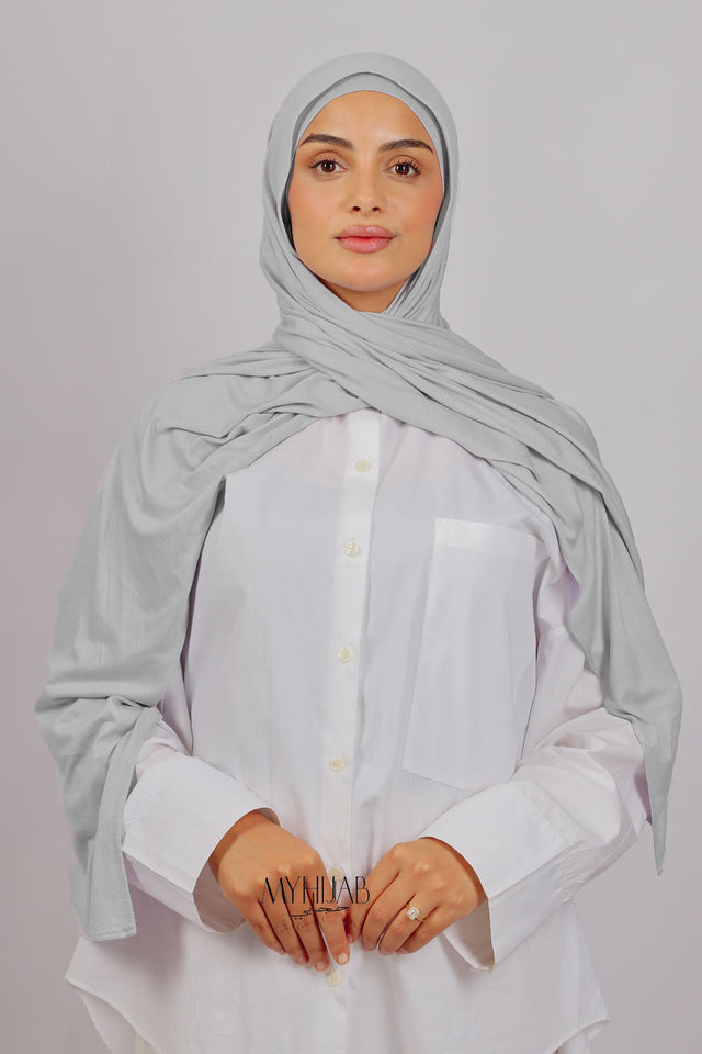 Lycra Bonnet Jasmine - Gris perle
