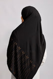 Jersey premium strass - Noir doré