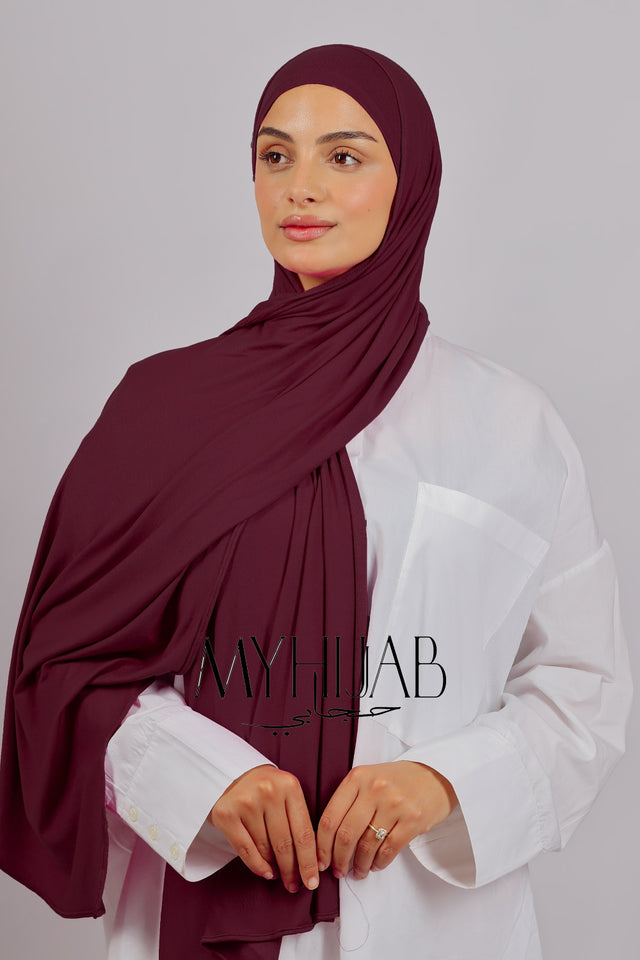 Lycra Bonnet Jasmine - Bordeaux