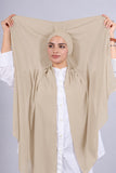 Crepe Bonnet Fermé - Beige clair