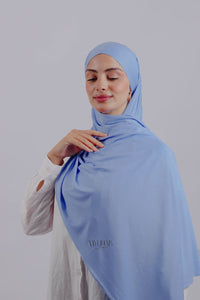 Lycra Tie Back - Bleu ciel