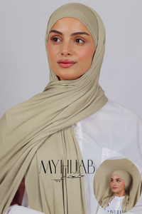 Lycra Bonnet Jasmine - Beige crème
