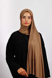 Lycra Coton - Marron taupe