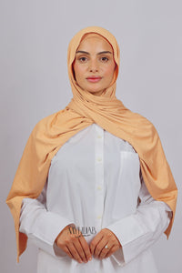Lycra Bonnet Jasmine - Beige Abricot