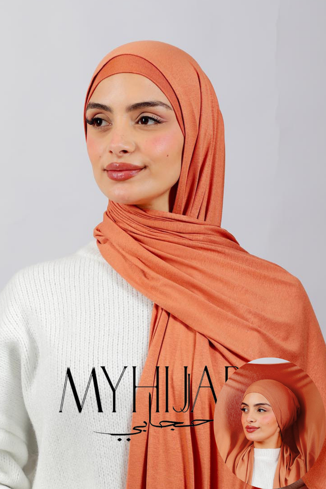 Lycra Bonnet Jasmine - Salmon