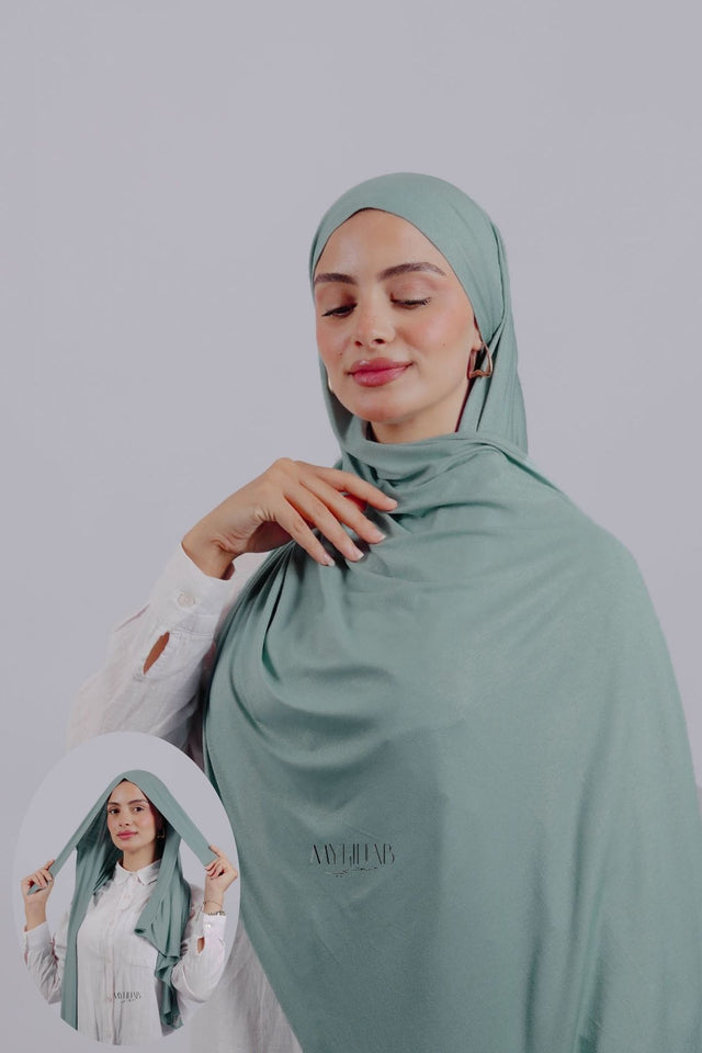 Lycra Tie Back - Vert d'eau