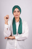 Turban Dubai - Vert pétrole