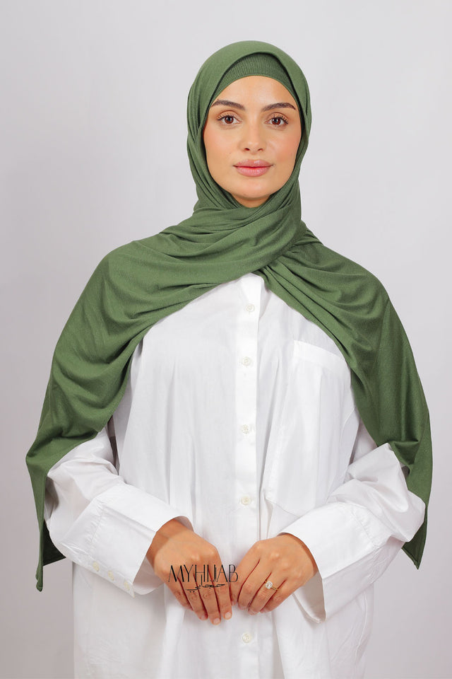 Lycra Bonnet Jasmine - Vert