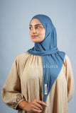 Foular Lycra - Bleu jeans