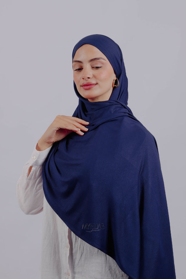 Lycra Tie Back - Bleu marine