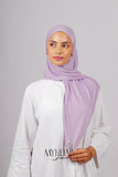 Foular Lycra - Mauve clair