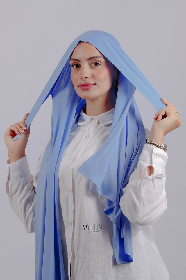 Lycra Tie Back - Bleu ciel