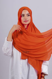 Crepe Bonnet Fermé - Orange